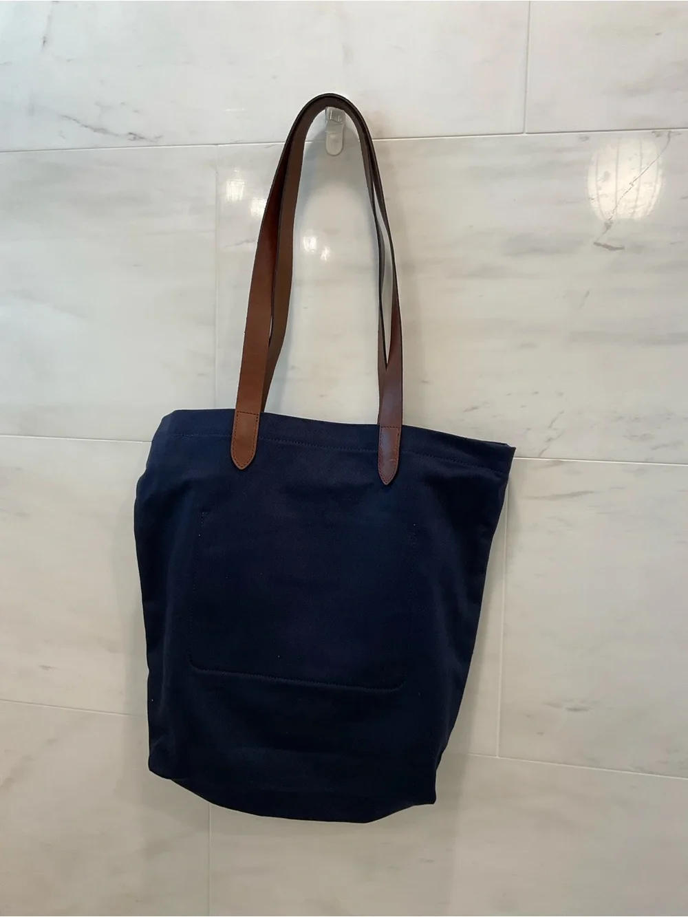 NWT Polo Ralph Lauren Navy RL-67 SURF BEAR Cotton Twill Embroidered Tote Bag